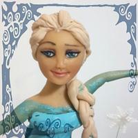 Close-up of Elsa