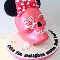 Minnie Mouse skull