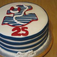 Marine themed cake