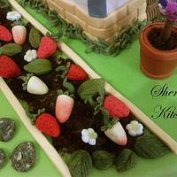 Graduation Cake (Strawberry Greenhouse)