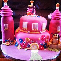 Castle Fit for a Princess Cake