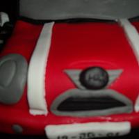 MINI COOPER CAKE