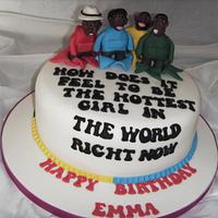 JLS 16th Birthday Cake