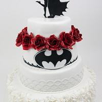 Batman Wedding Cake / Tort Weselny Batman Catwoman
