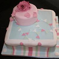 Kath Kidston inspired 60th Birthday Cake