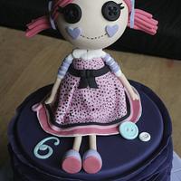 My daughter's Lalaloopsy Cake :)