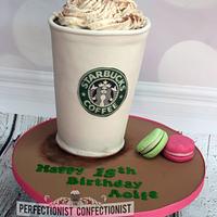 Aoife - Starbucks Birthday Cake 