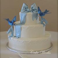Cinderella Blue Bird Wedding
