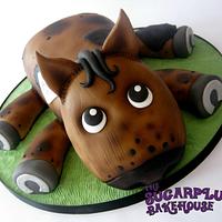 Cute Horse Cake