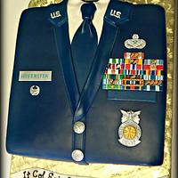 United States Air Force Uniform Cake