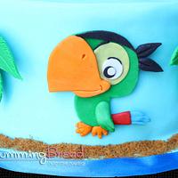Jake and the Neverland Themed Cake