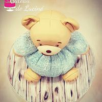 Cuddly Bear 3D cake 