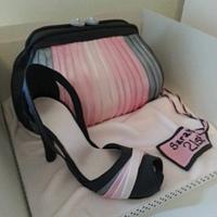 Handbag and Shoe cake