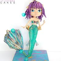 Mermaid 3d cake