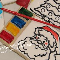Paintable Christmas Cookies