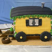 Gypsy Caravan Cake