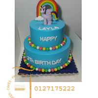 rainbow cakes