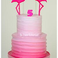 Flamingo cake... Flamingo cake...