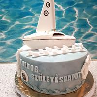 Boat cake