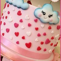 Love Clouds Cake