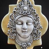 My grey/black stone Cookie - MAGNIFICENT BANGLADESH - AN ART CAKE COLLABORATION