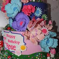 Fairy Princess and the Enchanted Forest Cake