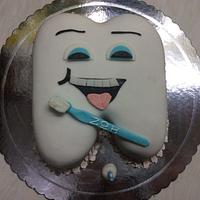 Tooth cake 