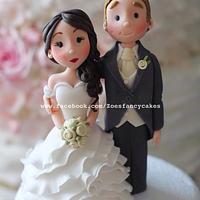 Another bride and groom topper