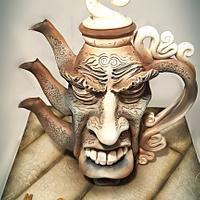 Cake International 2016 - Angry teapot 