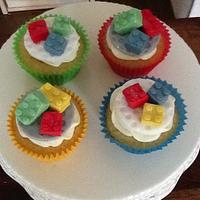 'Lego' cupcakes
