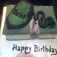 Slytherin Theme Cake