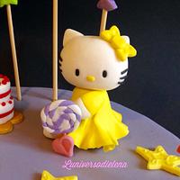 Hello kitty cake