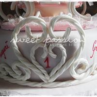 Princess cake for Greta's 1st Birthday