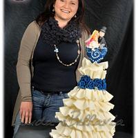 ruffles wedding cake (colette peters inspiration)