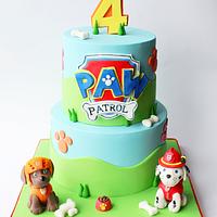 Paw patrol cake - cake by Elaine Boyle....bakemehappy.ie - CakesDecor