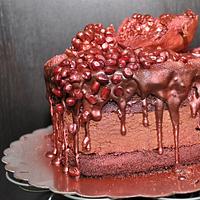 granaatappel dark cake