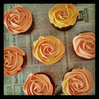 Rosey Cupcakes