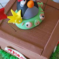 Angry Birds TNT Cake!