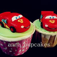 cars 2 cupcakes