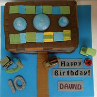 10th Birthday Minecraft Birthday Cake