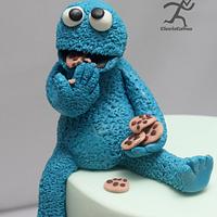 C is for Cookie with Cookie Monster Tutorial