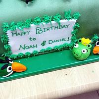 Angry Bird Birthday cake