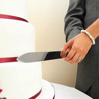 Vegas Themed Wedding Cake