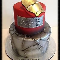Ironman grooms cake