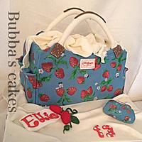 Cath kidston strawberry bag