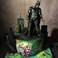Batman Suicide Squad Cake