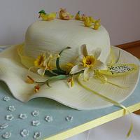 Easter Bonnet Cake