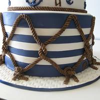 nautical themed cake