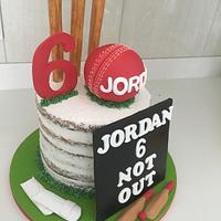 Cricket cake