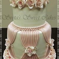 Wedding Rose Cake